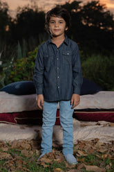 Denim Doublepocketshirt